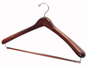 Deluxe Wooden Suit Hangers