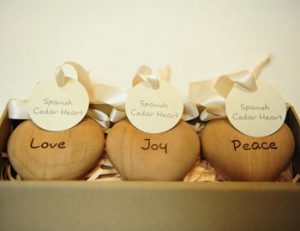 Cedar Hearts Gift Set (Box of 3)